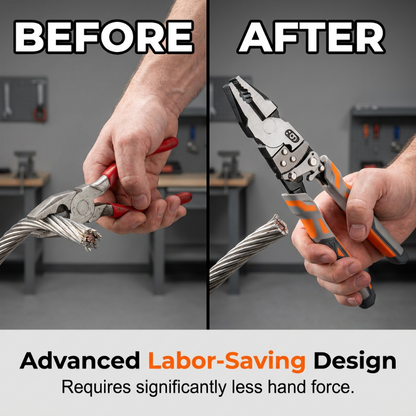🔧 Heavy-Duty Self-Locking Ratchet Pliers – Non-Slip Grip & Wire Cutter for DIY, Auto & Plumbing 🛠️