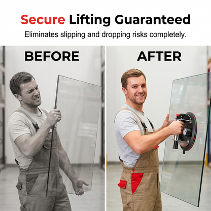 🛠️💪 8-Inch Glass Vacuum Suction Cup – 200kg load, heavy-duty rubber pad & metal handle. Safe lifting for glass, tiles & granite! 🛡️✅