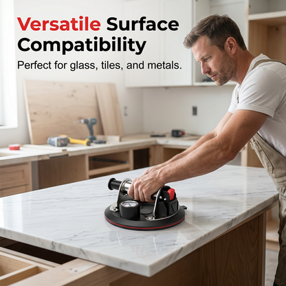🛠️💪 8-Inch Glass Vacuum Suction Cup – 200kg load, heavy-duty rubber pad & metal handle. Safe lifting for glass, tiles & granite! 🛡️✅