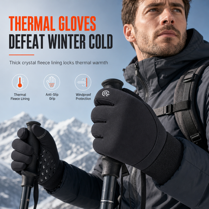 🧤❄️ 50% OFF! Winter Waterproof Cycling Gloves – thermal, touchscreen, water-repellent & anti-slip. Warm hands, full control on cold rides! 🛡️✅