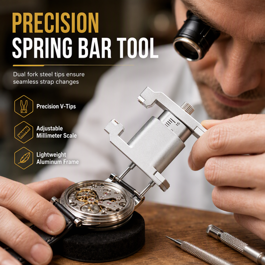 Watch Repair Tool V Shaped Spring Bar Pliers and Tweezers Kit for Strap Removal