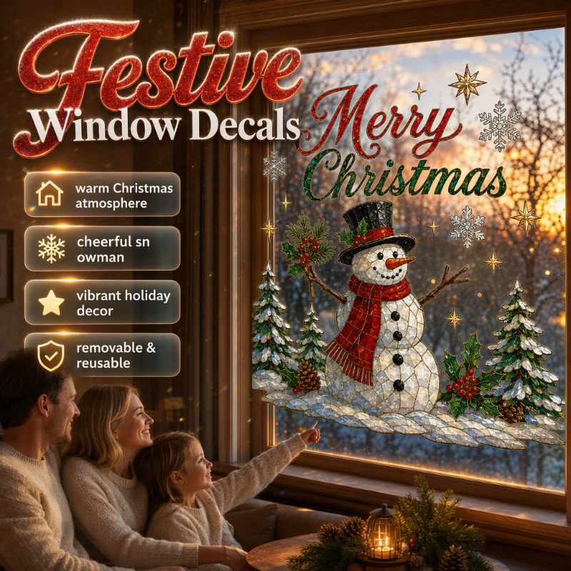 🎁Christmas Hot Sale 50% OFF🎅Christmas Window Decals