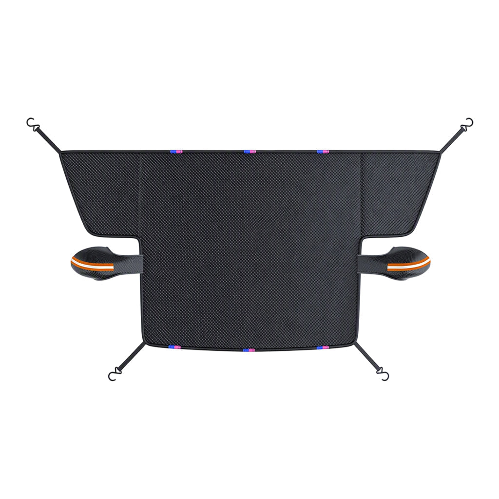 ❄️  Careluxpro Oxford Windshield & Mirror Cover – Magnetic Edges & Secure Straps for Snow, Frost & Sun Protection 🚗☀️