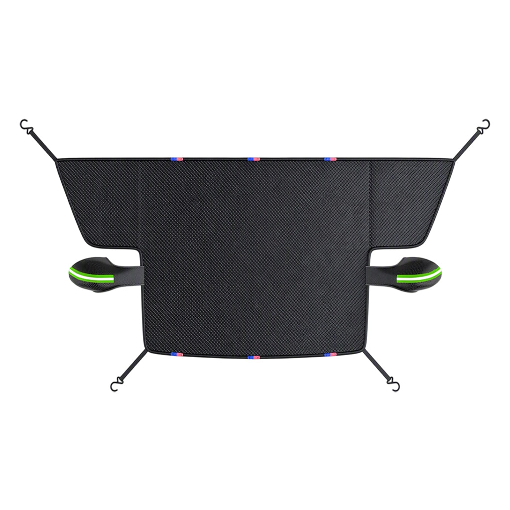 ❄️  Careluxpro Oxford Windshield & Mirror Cover – Magnetic Edges & Secure Straps for Snow, Frost & Sun Protection 🚗☀️