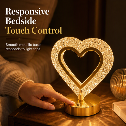 🔥Rechargeable Touch Control Night Light | 3 Color Stepless Dimmable Bedside Atmosphere Lamp for Bedroom💖💡